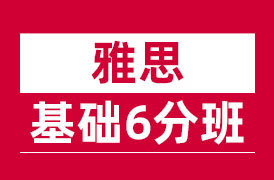 雅思6分基础定制班